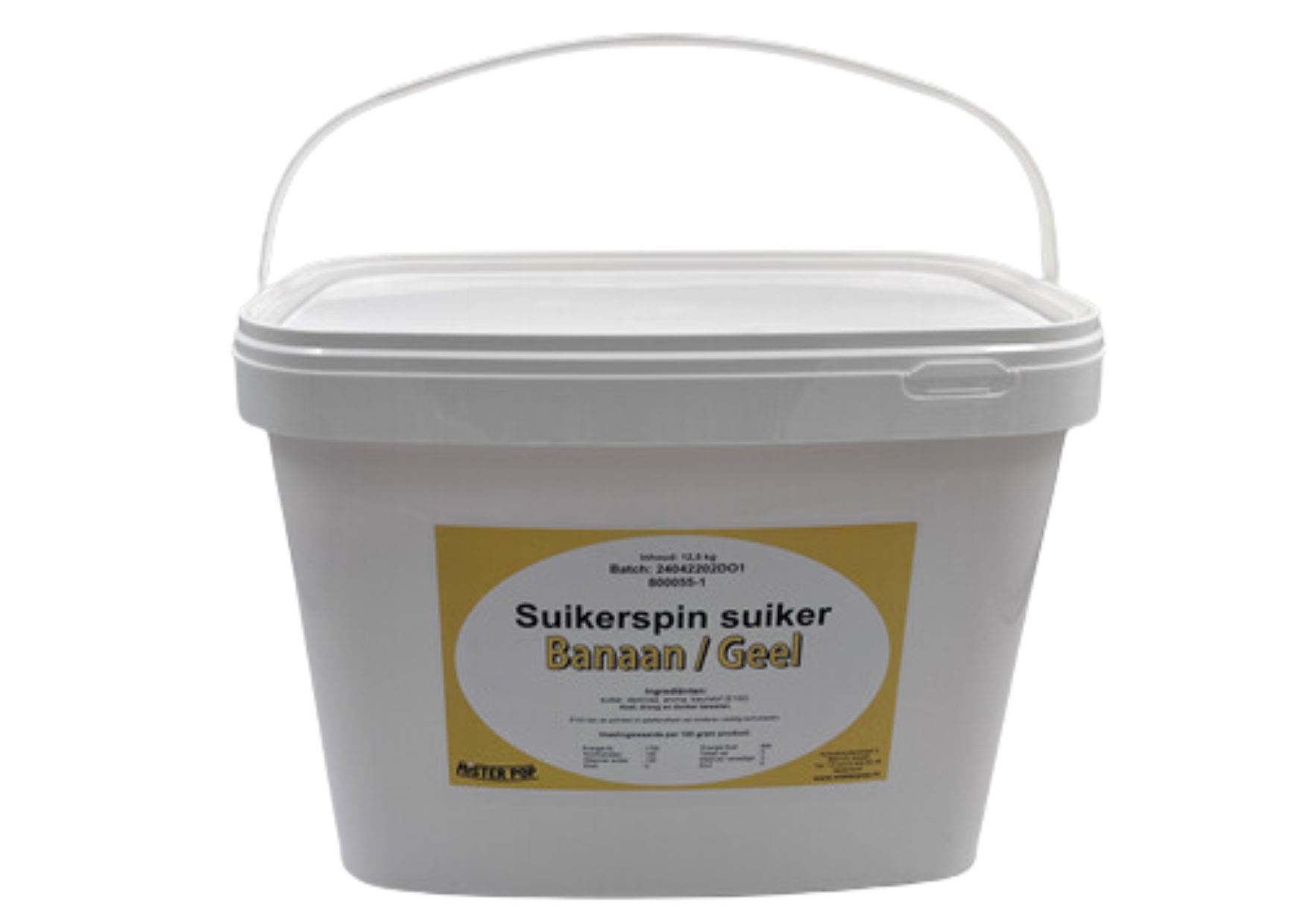 Suikerspin Suiker Banaan Geel 12 5 Kg Banaan Geel GR00202 suikerspin-suiker-banaan-geel-12-5-kg-banaan-geel-gr00202
